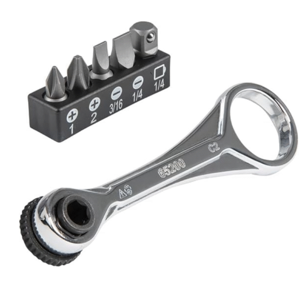 Klein Tools 65200 Ratchet Set, 5-Piece Mini Ratchet Set