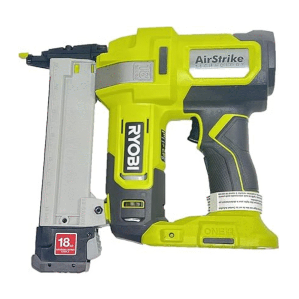 RYOBI ONE+ 18-Gauge Cordless AirStrike Narrow Crown Stapler P361 Green