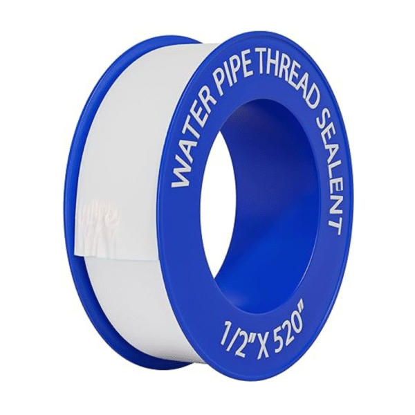 1 Roll 1/2 Inch(W) X 520 Inches(L) Teflon Tape