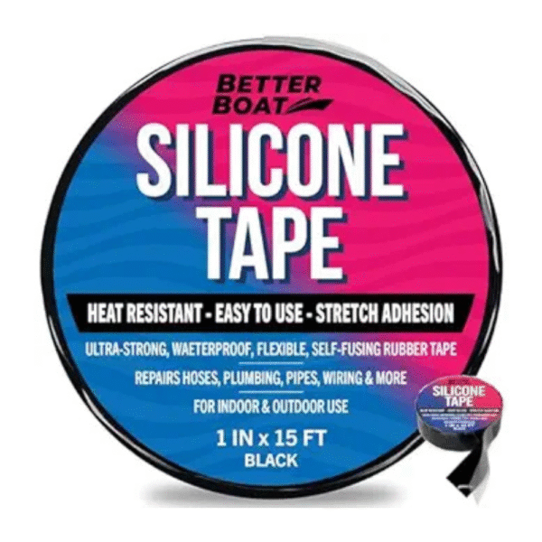 Black Heavy Duty Silicone Tape