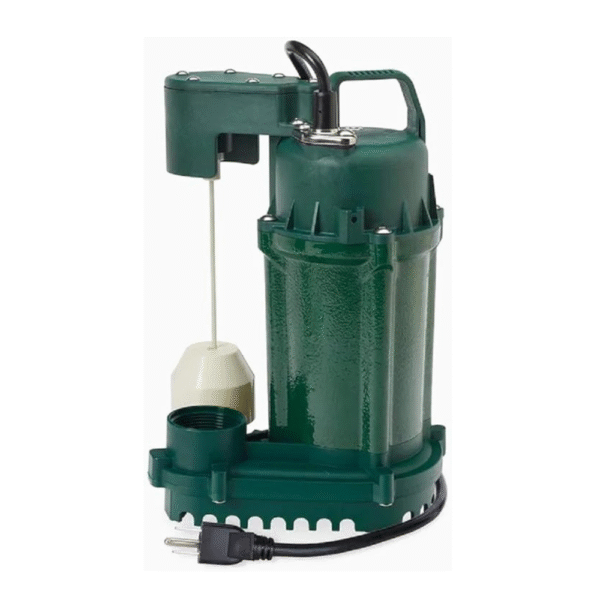 0.5-HP 60GPM Cast Iron Submersible Sump Pump