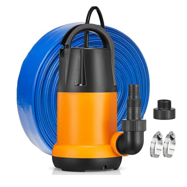Submersible Water Pump With 25ft. Hose Kit