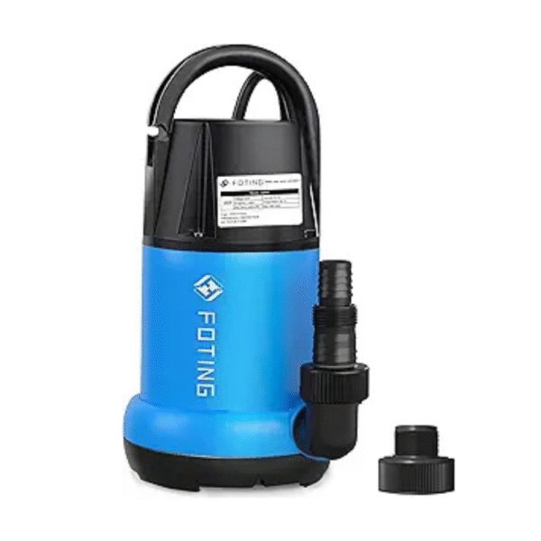 FOTING Sump Pump 1HP Clean/Dirty Submersible Water Pump