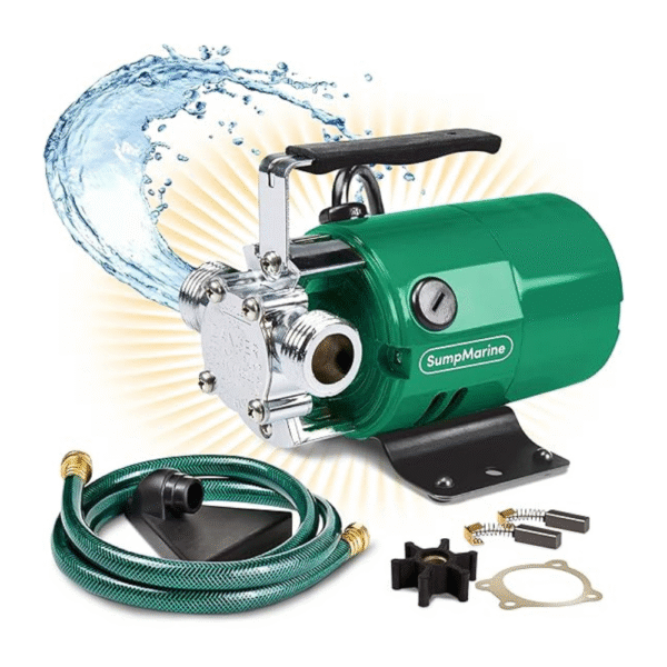 Water Transfer Pump, 115V 330 Gallon Per Hour