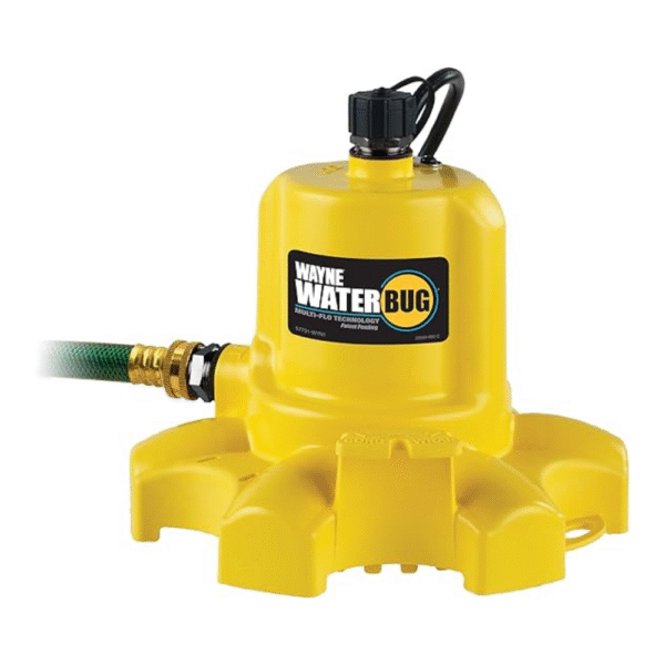 WAYNE WaterBUG 1/6 HP 1350 GPH Submersible