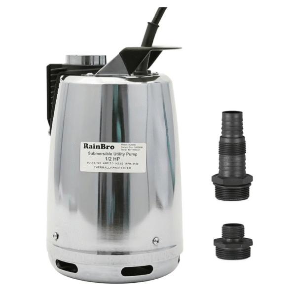 Submersible Sump Pump, Clean/Dirty Water Pump