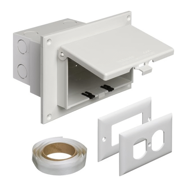 DBHR1W-1 Low Profile IN BOX Electrical Box