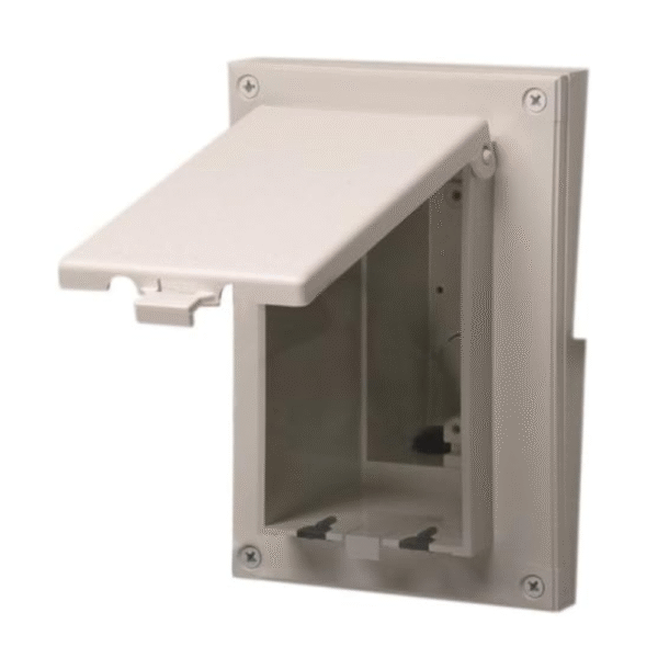 DBVR141W-1 Low Profile IN BOX Electrical Box