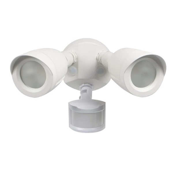 65/711 Dual Bullet-Head Security Flood Light