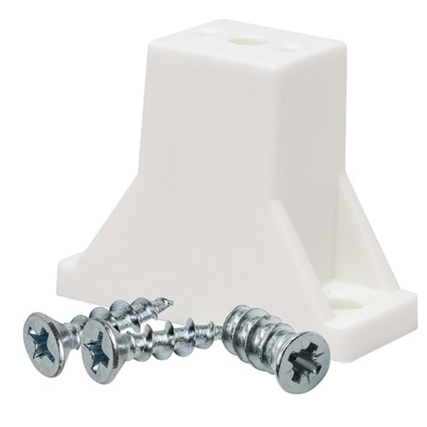 20 Pack Rok Hardware 1-1/2" (38.5mm) Drawer Slide Cabinet Side Spacers