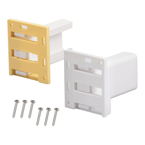 2 Pack Drawer Slide Socket Set, Drawer Track Back Plate