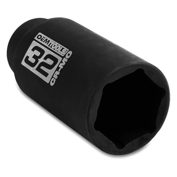 25204 32 mm Axle Nut Socket, 1/2 Inch Drive