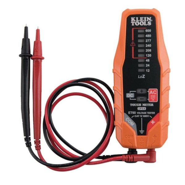 ET60 Voltage Tester, Tests AC / DC and Low Voltage