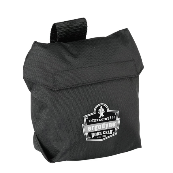 Carry Pouch for Half Mask Respirators, Straps to Attach Around Belt