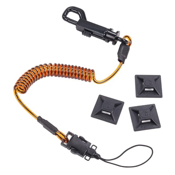 Squids 3151 Coiled Lanyard Tether
