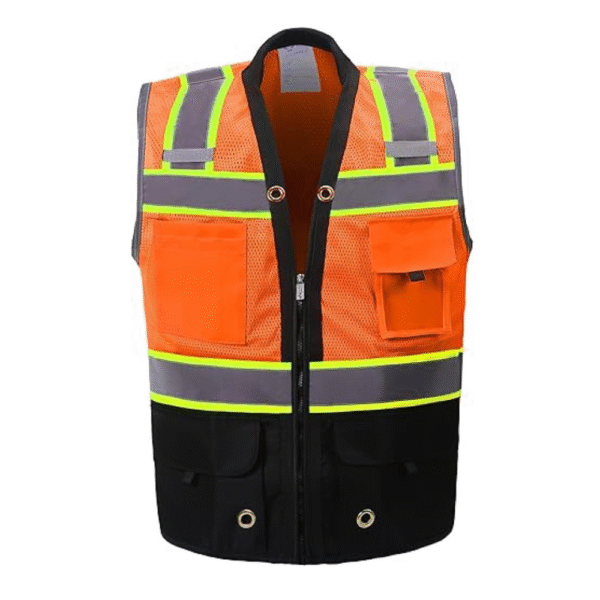 Safety Vest - High Visibility with Reflective Straps
