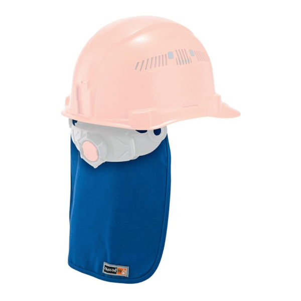 Chill-Its 6717FR Fire Resistant Cooling Hard Hat Neck Shade,Blue